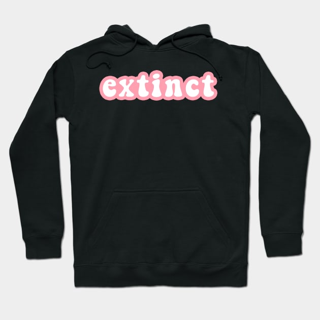 Extinct Hoodie by CityNoir